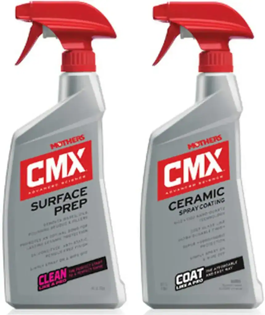 Mothers CMX Ceramic Spray Coating and Surface Prep Bundle