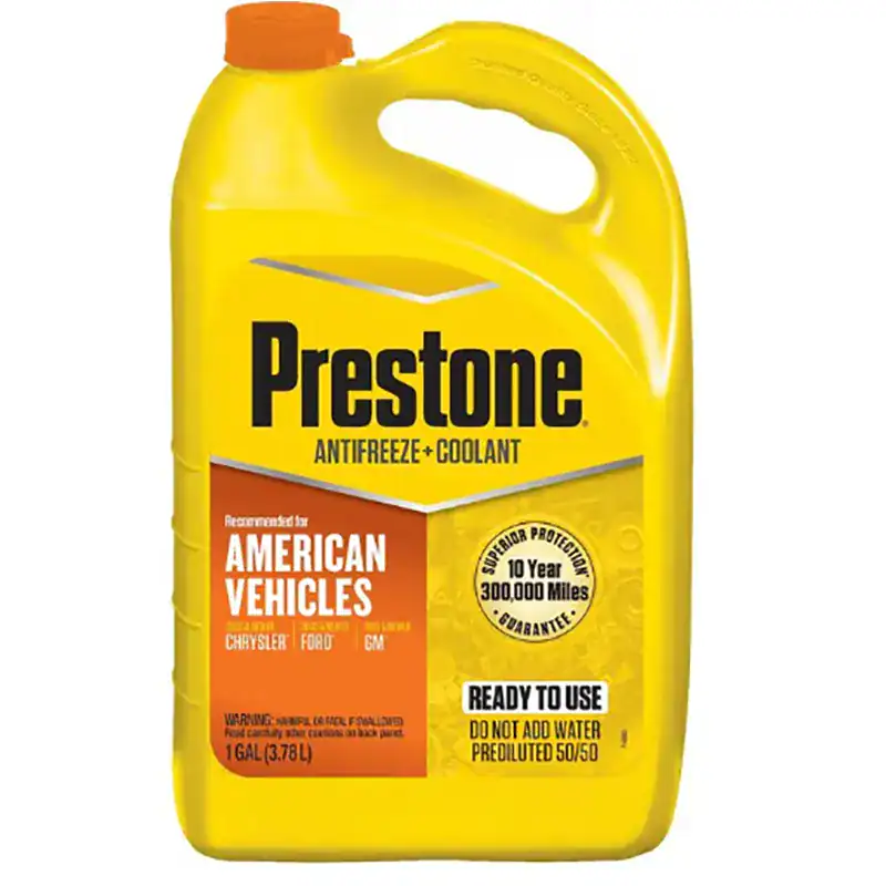 Prestone AF6700 MAX Antifreeze and Coolant OAT Orange 50/50 -1 Gallon