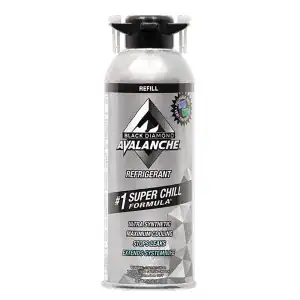 Black Diamond Avalanche Ultimate R-134a A/C Refill with Smart Clips 12oz Can