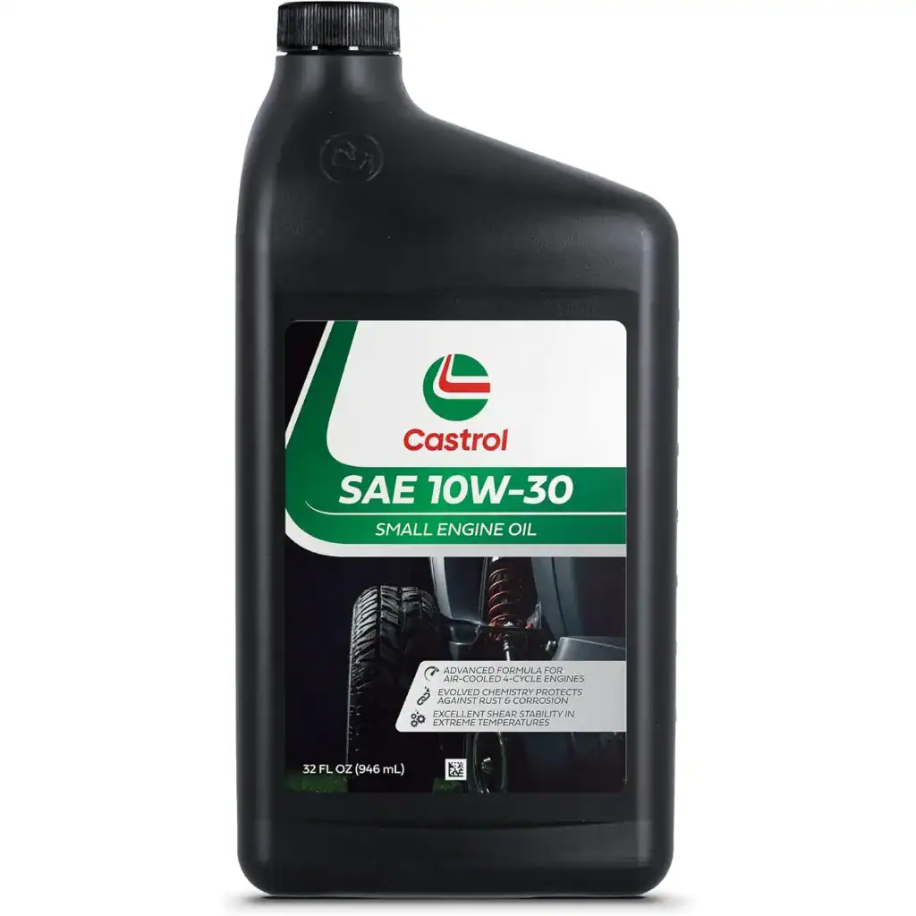Castrol 215308 SAE 10W-30 Small Engine Oil For 4-Cycle Engines – 32oz