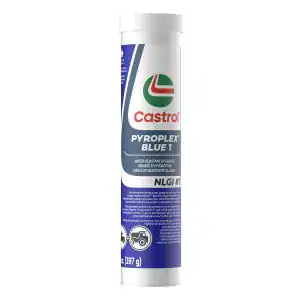 Castrol 1584AD Pyroplex Blue NLGI 1 Grease – 10×14 oz Tubes