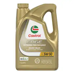 Castrol EDGE 1597B1 Extended Performance Motor Oil 5W-30 – 5 Quart Jug