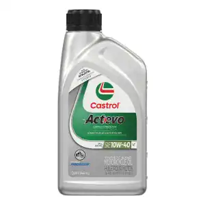 Castrol ACTEVO 15D7D2 Syn Blend Motor Oil Motorcycle 4T 10W-40 – Quarts
