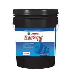 Castrol 15E2E0 TRANSYND 668 Automatic Transmission Fluid – 5 Gallon Pail