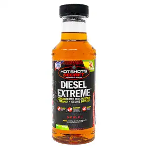 HOT SHOT’S SECRET Diesel Extreme Fuel Injector Cleaner & Cetane Booster – 16 oz