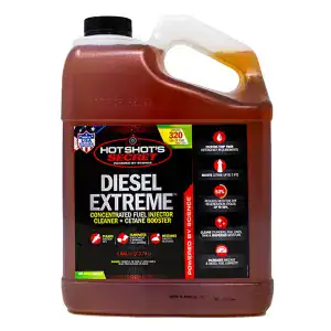 HOT SHOT’S SECRET Diesel Extreme Fuel Injector Cleaner & Cetane Booster – 1 Gallon
