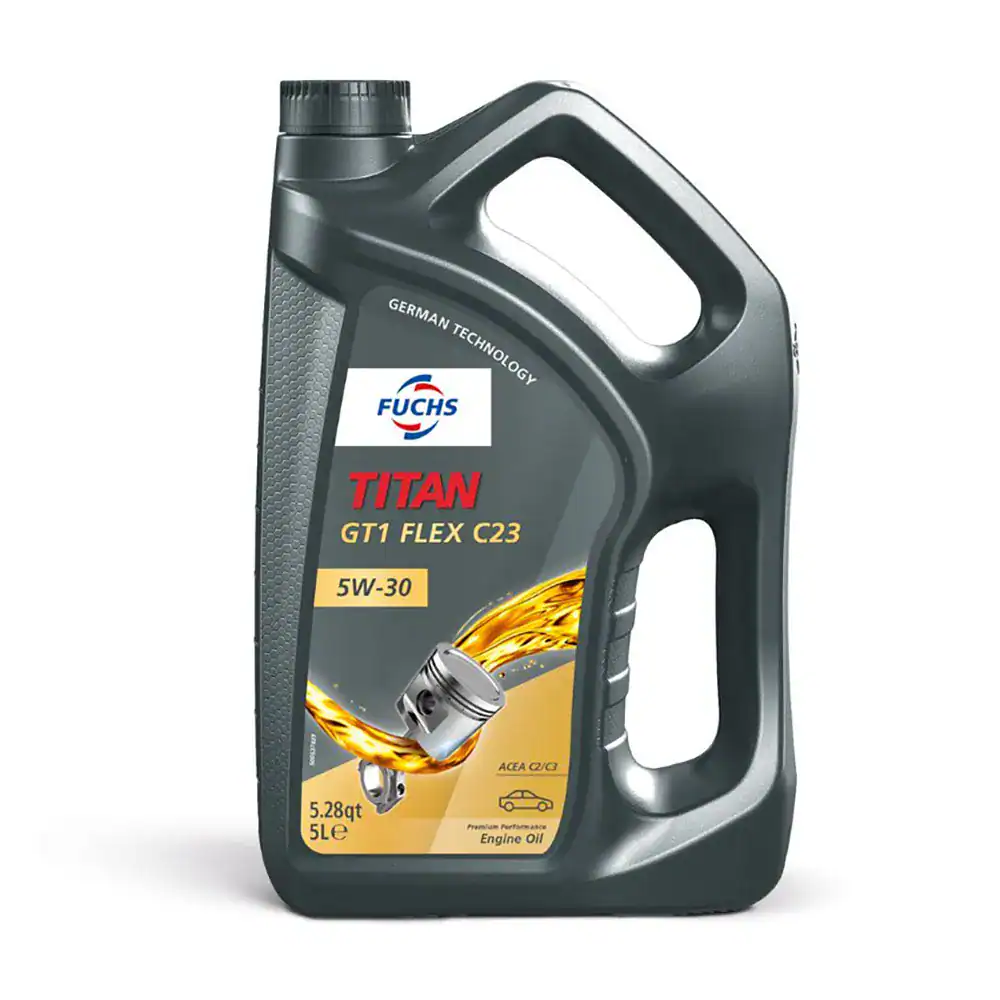FUCHS Titan GT1 FLEX C23 SAE 5W-30 Engine Oil - Case of 3 (5 Liters)