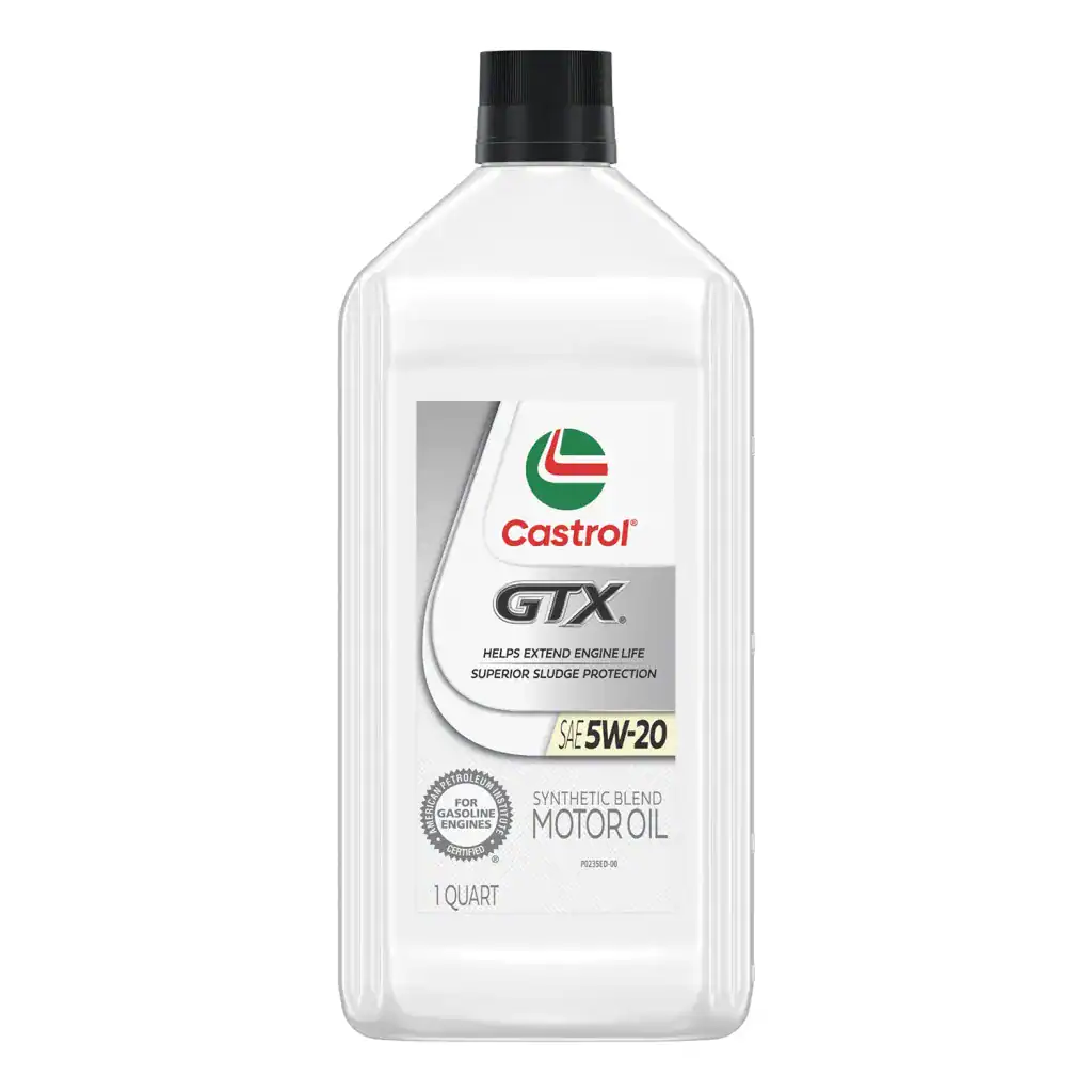 Castrol GTX 15B743 Syn Blend Motor Oil 5W-20 - Quarts
