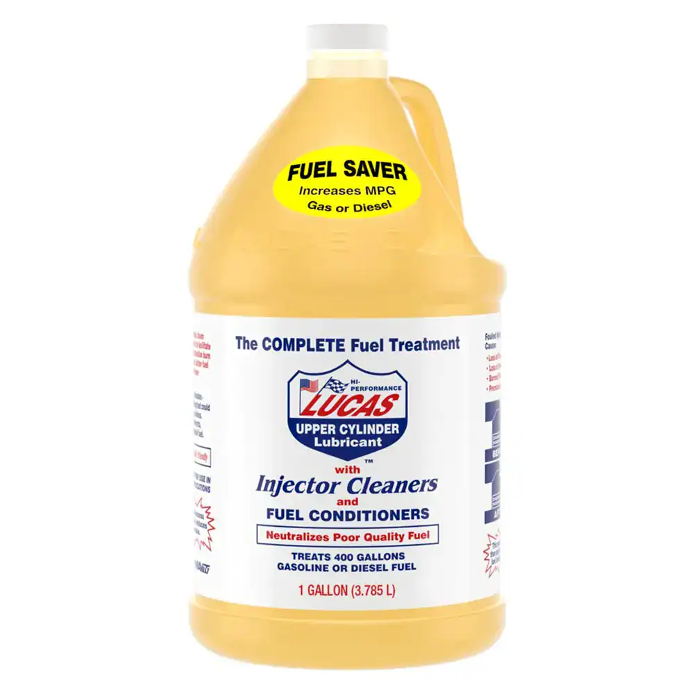 Lucas Oil 10013 Fuel Treatment Lubricant with Injector Cleaners Gallon - 1 Pack