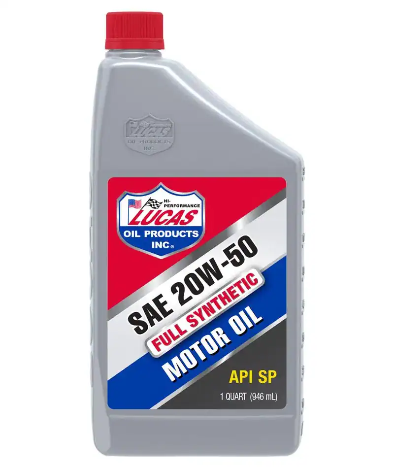 Lucas Oil 10054 Full Synthetic SAE 20W-50 Motor Oil Quart - 1 Pack