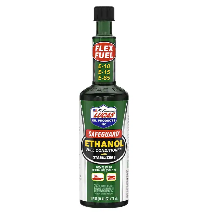 Lucas Oil 10576 Safeguard Ethanol Fuel Conditioner with Stabilizers 16oz -12 Pack