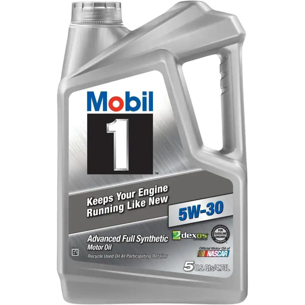 Mobil 1 124317 Full Synthetic Motor Oil 5W-30 - 5 Quart Jug