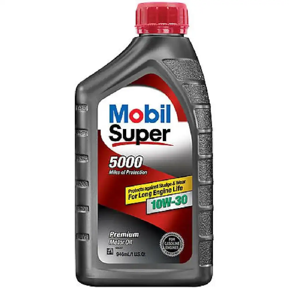 Mobil 124403 Super Premium Motor Oil 10W-30 - Case (6 Quarts)