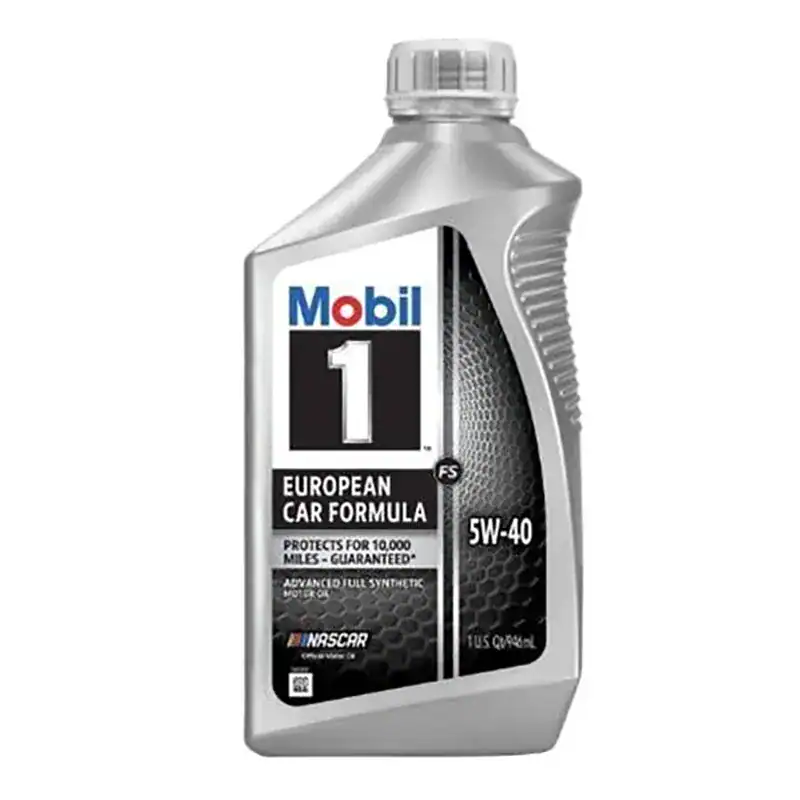 Mobil 1 126232 Synthetic European Formula Motor Oil 5W-40 -Case (6 Quarts)