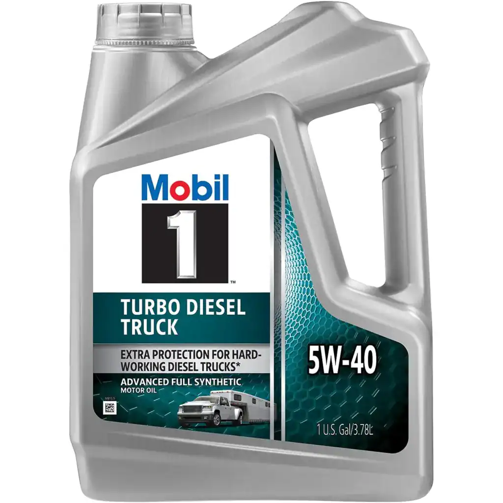 Mobil 1 127097 Turbo Diesel Motor Oil 5W-40 - Gallon