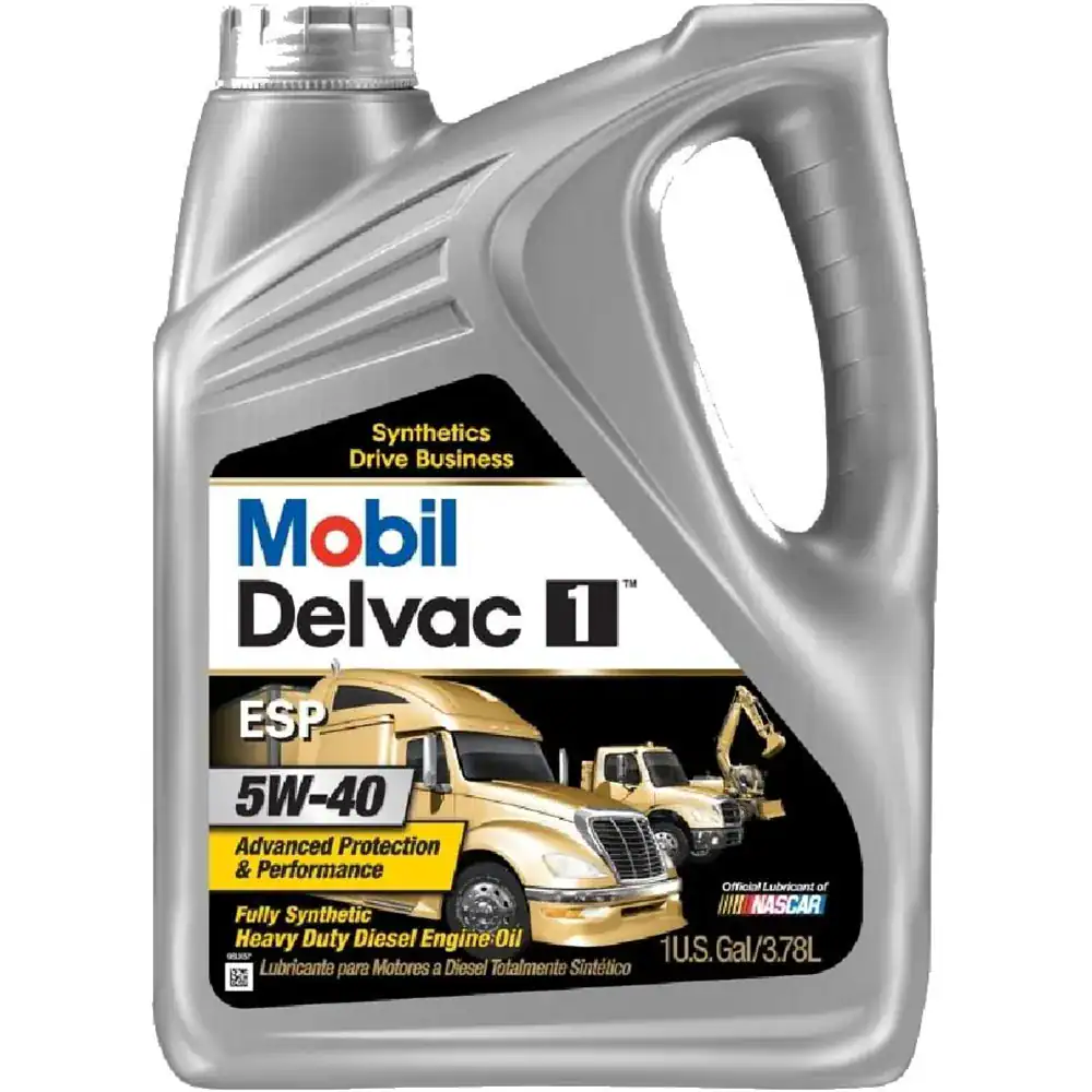 Mobil 127863 Delvac 1 ESP  Motor Oil 5W-40 - Gallon