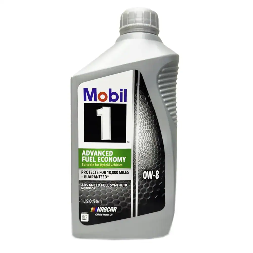 Mobil 1 Synthetic Motor Oil 0W-8 JASO GLV-1- 6 Quarts (1 Case)