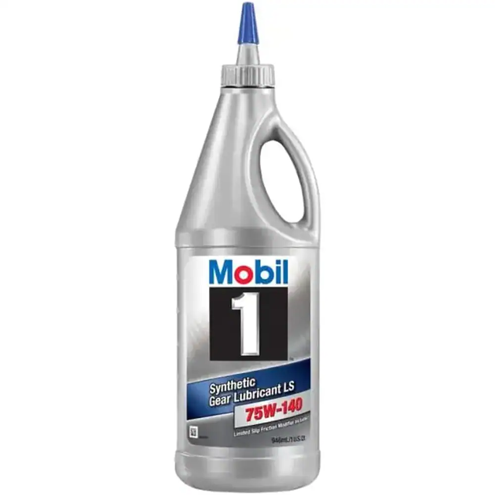Mobil 1 102490 Synthetic Gear Oil Lubricant 75W-140