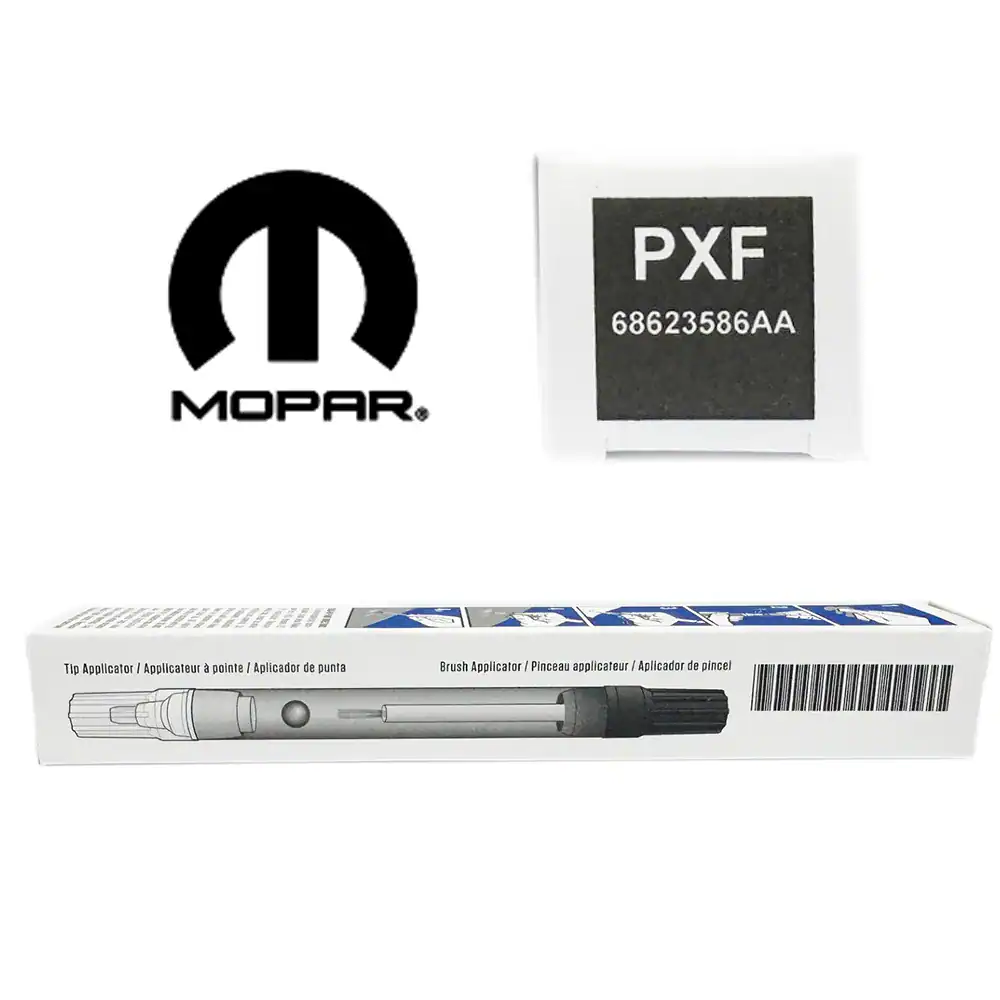 Mopar 68623586-AA Touch-Up Paint Pen - Matte Black PXF
