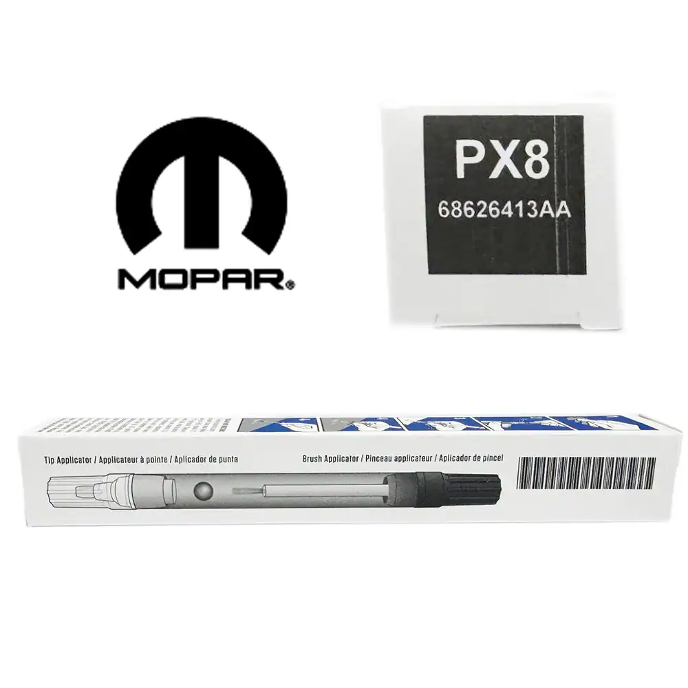 Mopar 68626413-AA Touch-Up Paint Pen - Black Clear Coat PX8