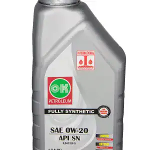 OK Petroleum Full Synthetic Engine Motor Oil 0W-20 – 12 Quarts