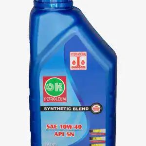 OK Petroleum Synthetic Blend Engine Motor Oil 10W-40 – 12 Quarts