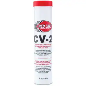 Red Line 80402 CV-2 Synthetic Grease Cartridge with Red Moly – 14 oz Tube (10 Pack)