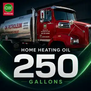 Home Heating Oil – 250 Gallons
