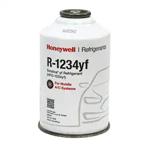 HoneyWell R1234YF A/C Refrigerant for MVAC use in 8oz Self Sealing Can