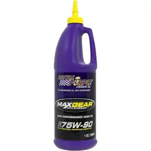 Royal Purple 06300 Max Gear Synthetic Gear Lube Oil 75W-90 Quarts