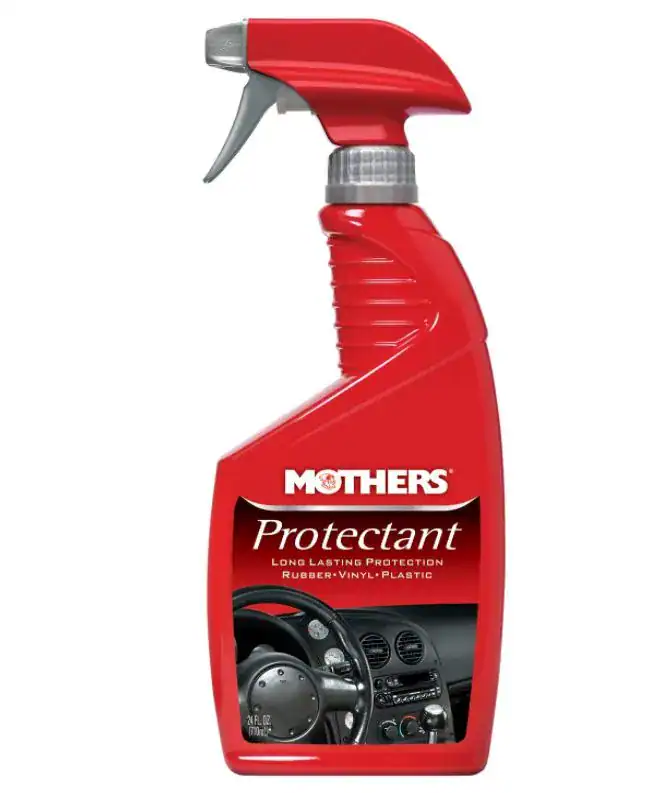 Mothers Rubber Vinyl Plastic Protectant 24 oz Spray Bottle